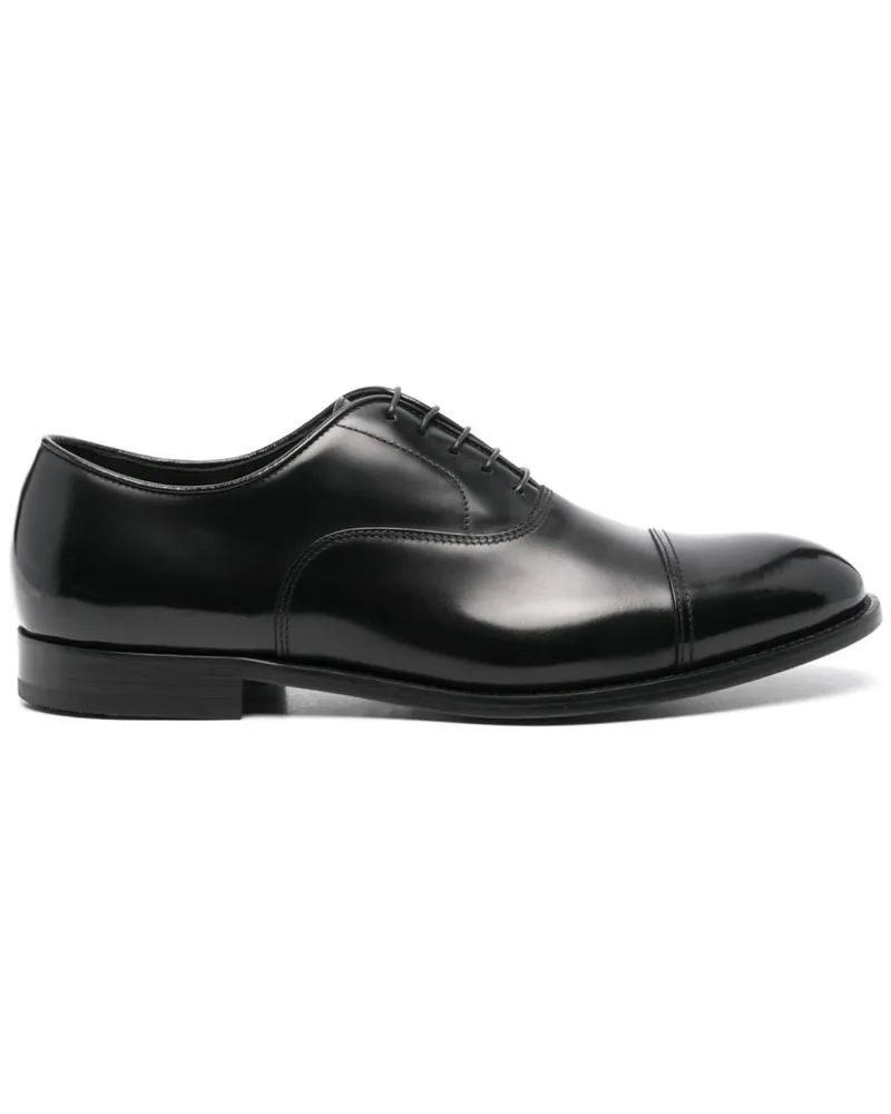 Doucal´s Oxford-Schuhe aus Leder Schwarz