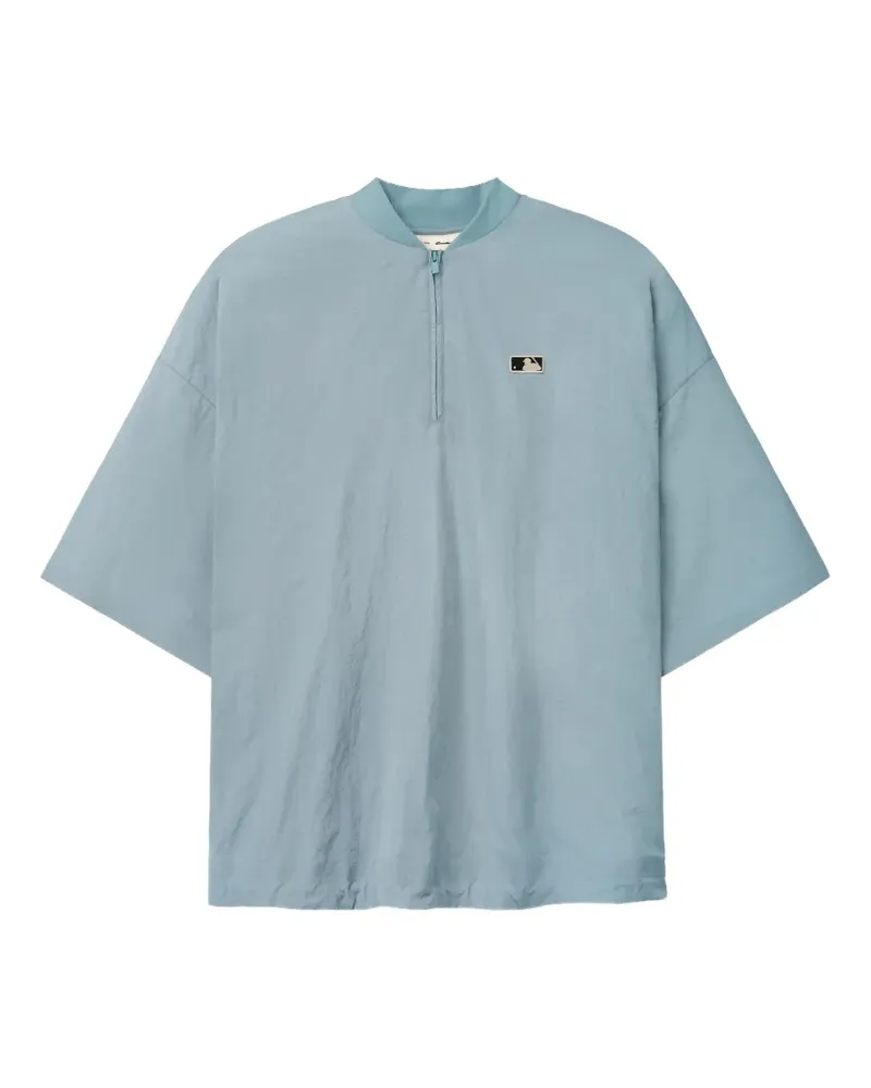 Fear of God MLB logo-patch T-shirt - Blau Blau