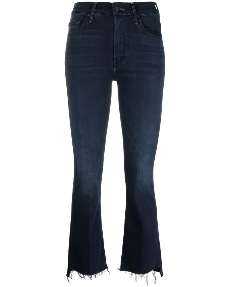 Mother Cropped-Jeans - Blau Blau