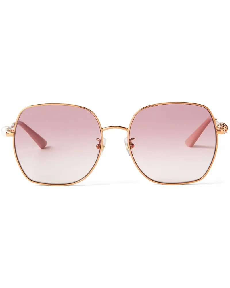 Jimmy Choo Misha Oversized-Sonnenbrille - Braun Braun