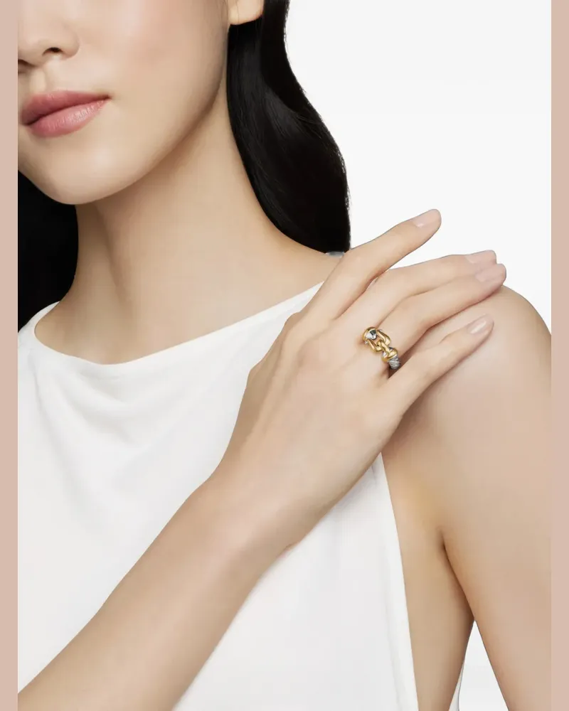 David Yurman Ring mit Schnalle - Silber Silber