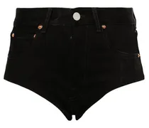 Orta Jeans-Shorts - Schwarz