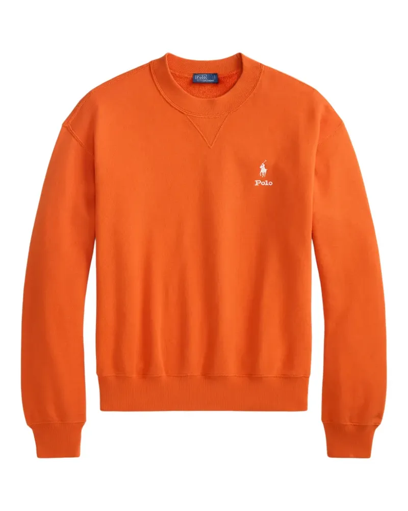 Ralph Lauren Sweatshirt mit Logo-Stickerei - Orange Orange
