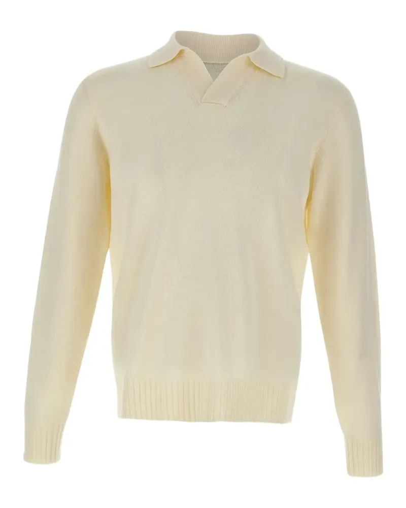 Filippo de Laurentiis Skipper Pullover aus Merinowolle - Nude Nude