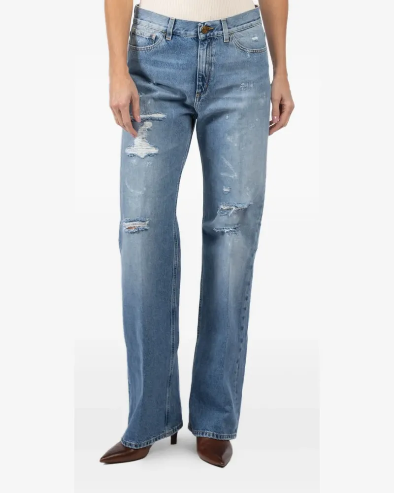 Seafarer Jeans mit Distressed-Detail - Blau Blau