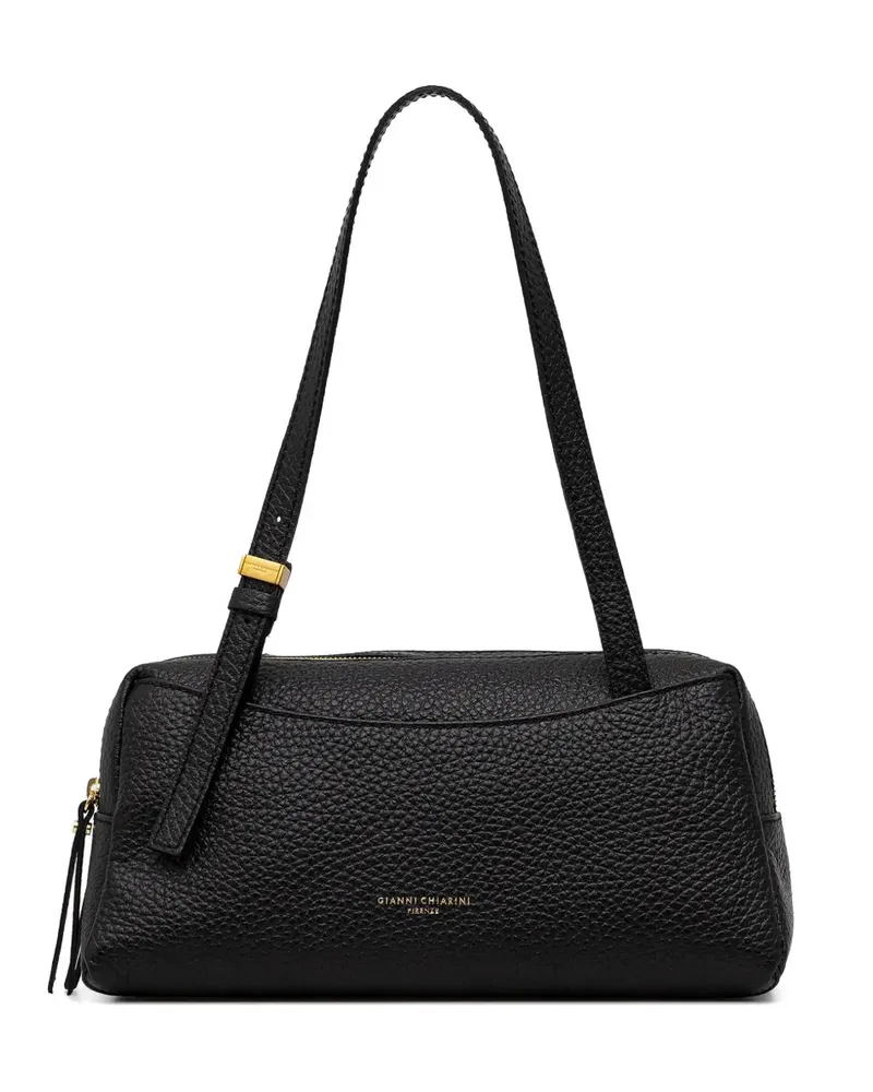 Gianni Chiarini pebbled double zip clutch bag - Schwarz Schwarz