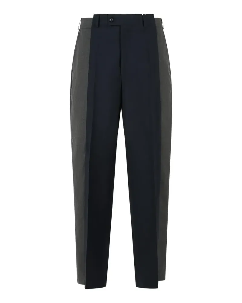 Maison Margiela Zweifarbige Hose - Blau Blau