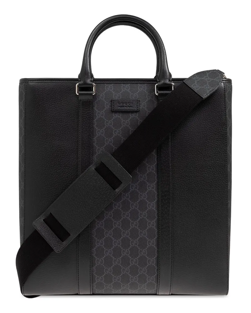 Gucci Tote Bag mit GG - Schwarz Schwarz