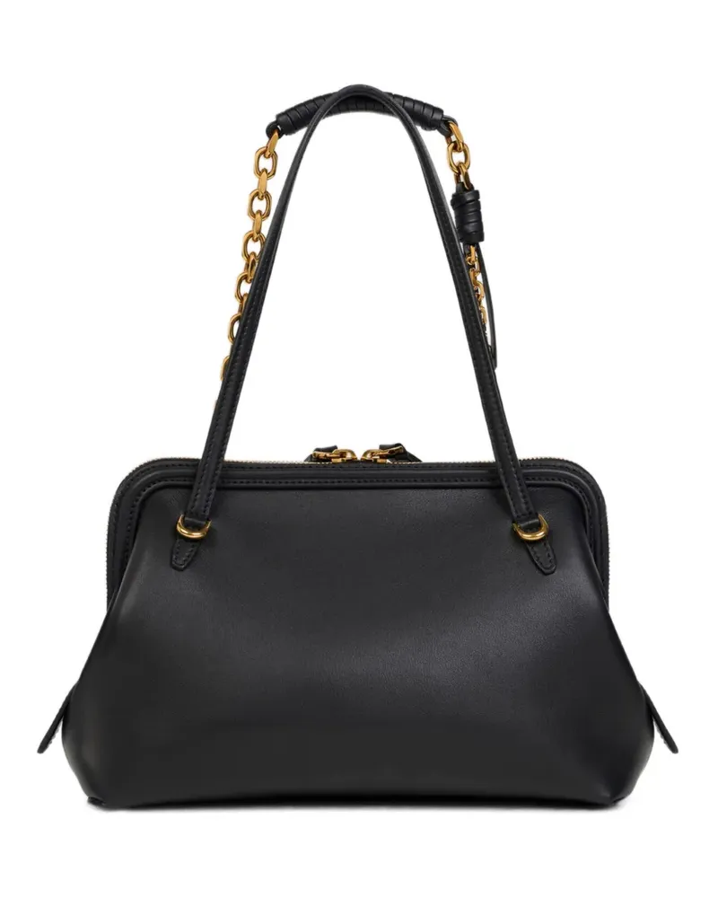 Etro Schultertasche mit Kettenriemen - Schwarz Schwarz