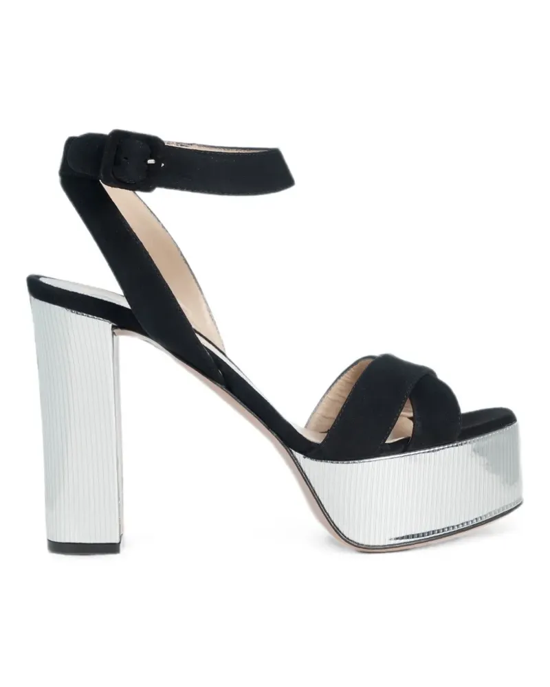 FESTA Milano Kami platform sandals - Schwarz Schwarz