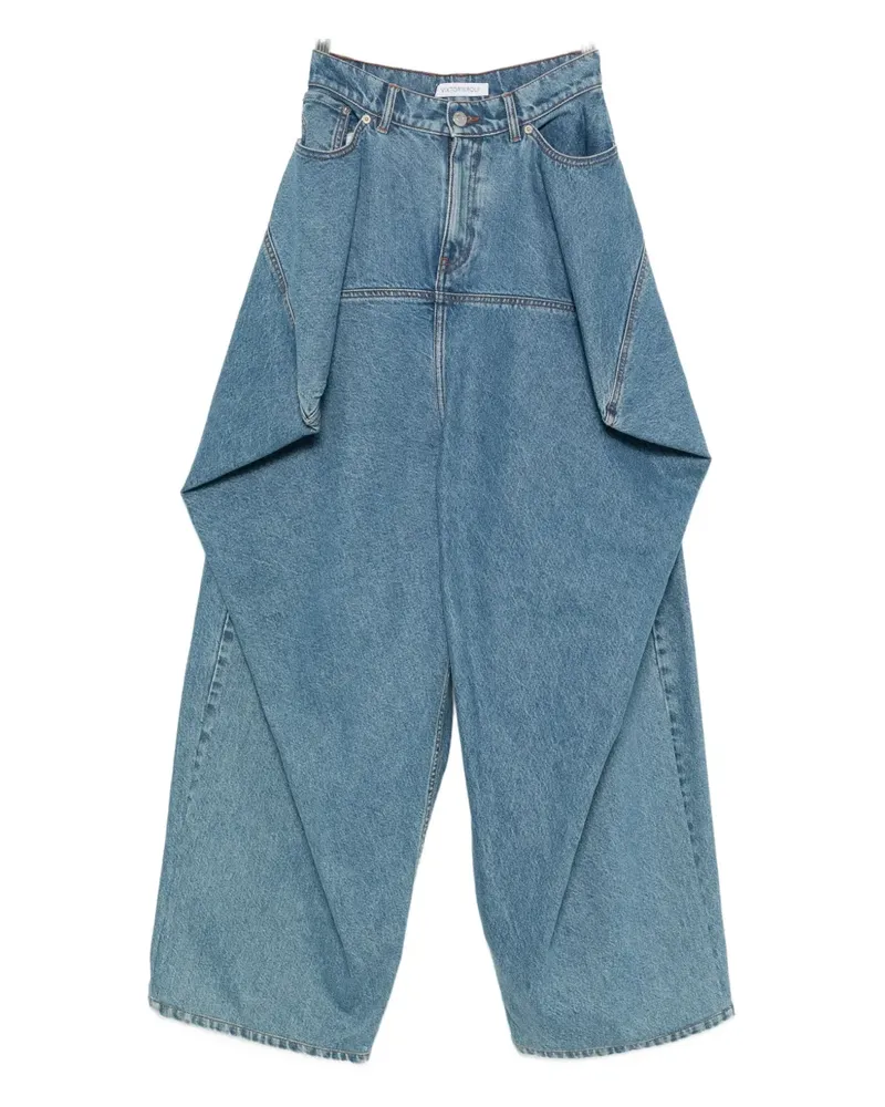Viktor & Rolf Couture Square Jeans - Blau Blau