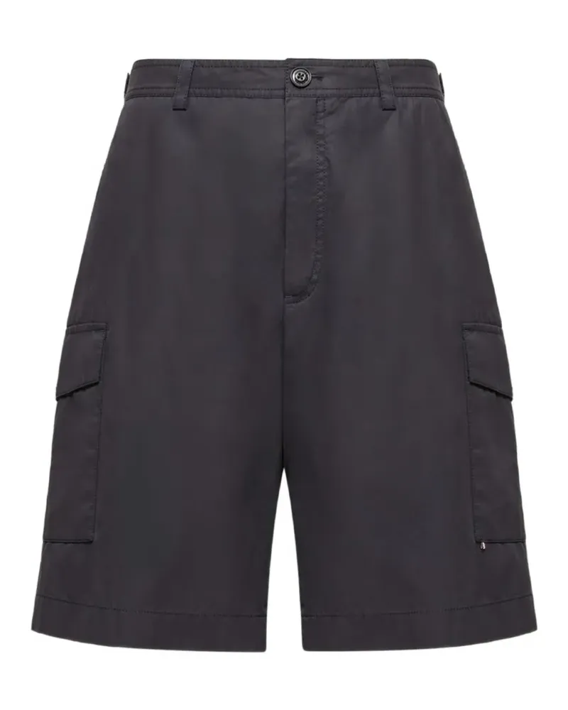 Moncler Cargo-Shorts aus Gabardine - Schwarz Schwarz