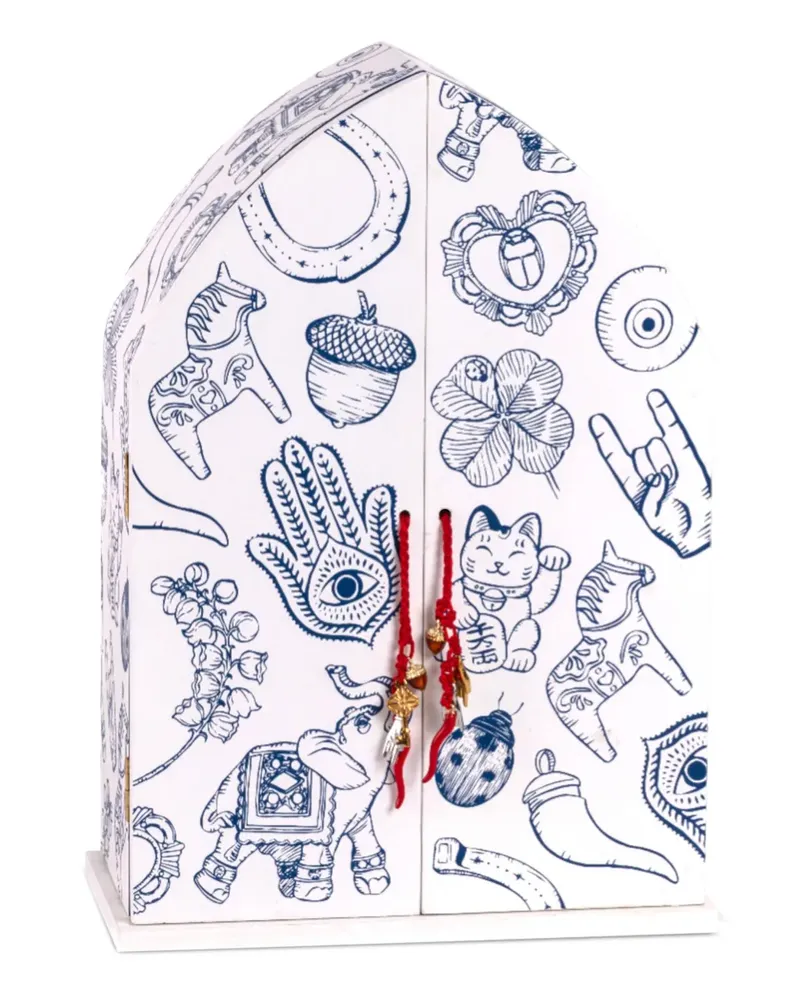 Seletti Lucky Temple Deko-Objekt - Weiß Weiß