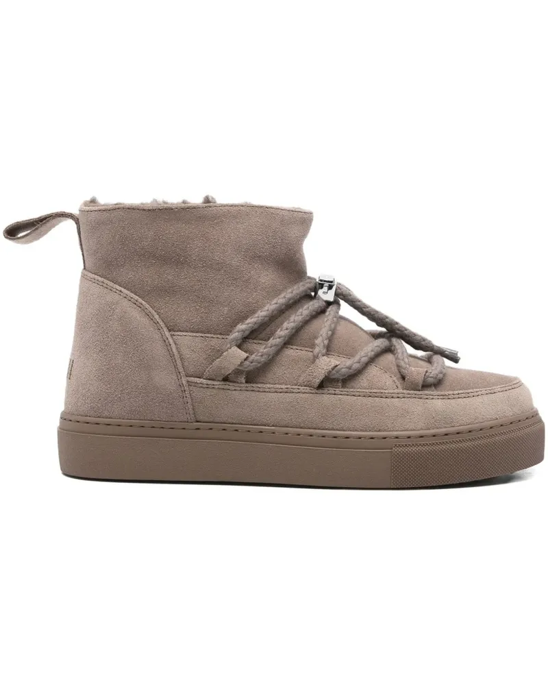 INUIKII Stiefel mit Shearling - Nude Nude