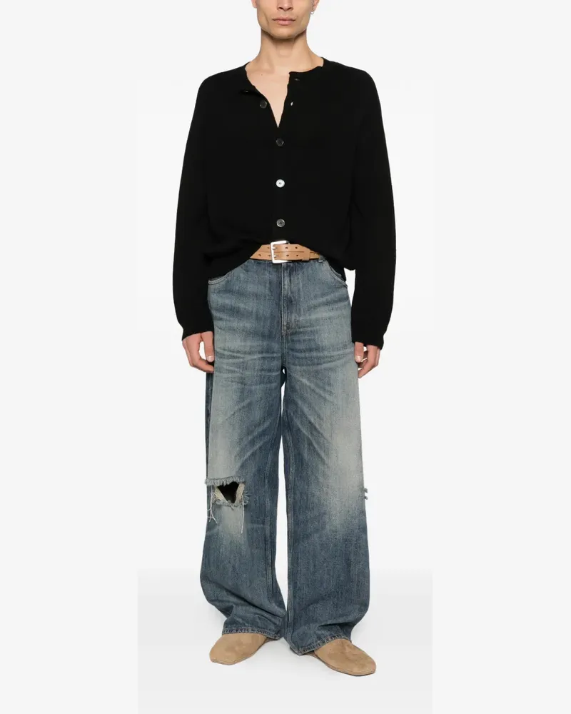 Our Legacy True cardigan - Schwarz Schwarz