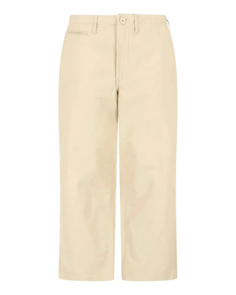 Roy Roger's cotton trousers - Nude Nude