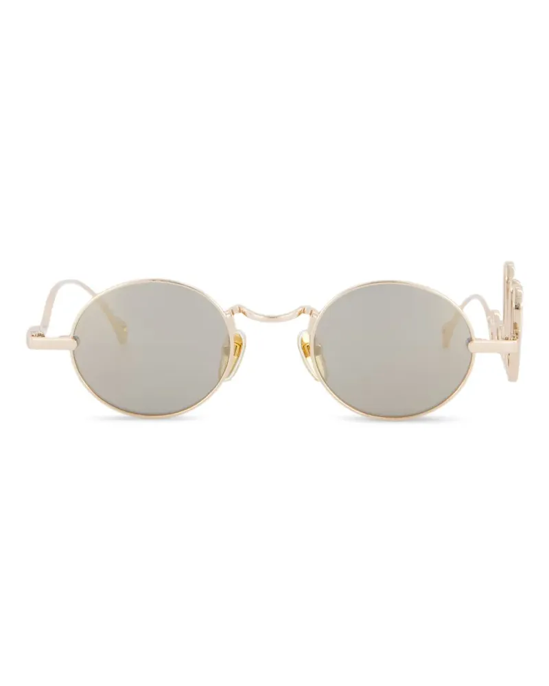 Chloé Sonnenbrille mit rundem Gestell - Gold Gold