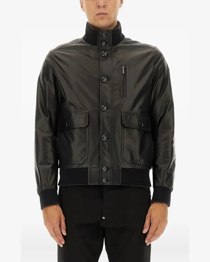 MOORER Adelsio jacket - Schwarz Schwarz