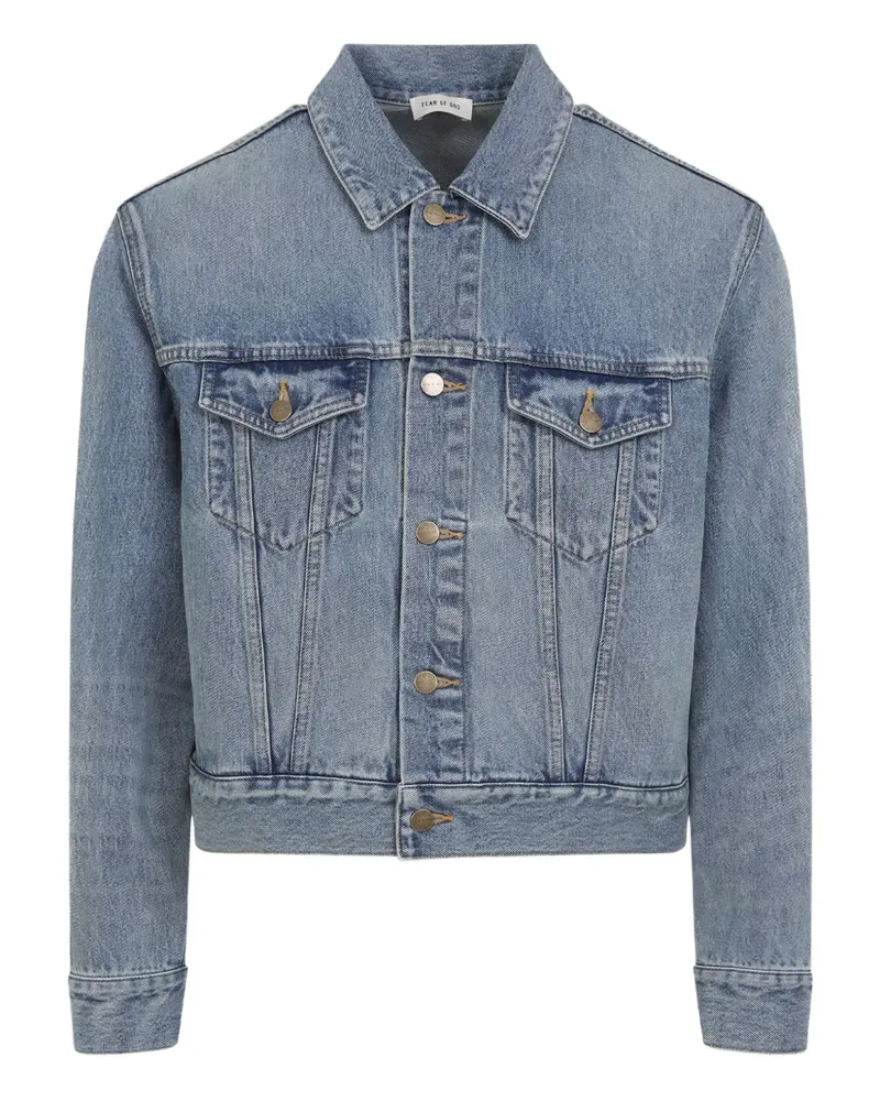 Fear of God Jeansjacke mit Knopfverschluss - Blau Blau