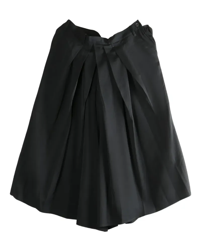 Yohji Yamamoto pleated trousers - Schwarz Schwarz
