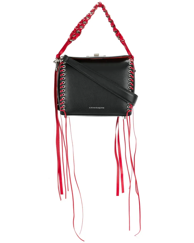 Alexander McQueen Box' Handtasche - Schwarz Schwarz