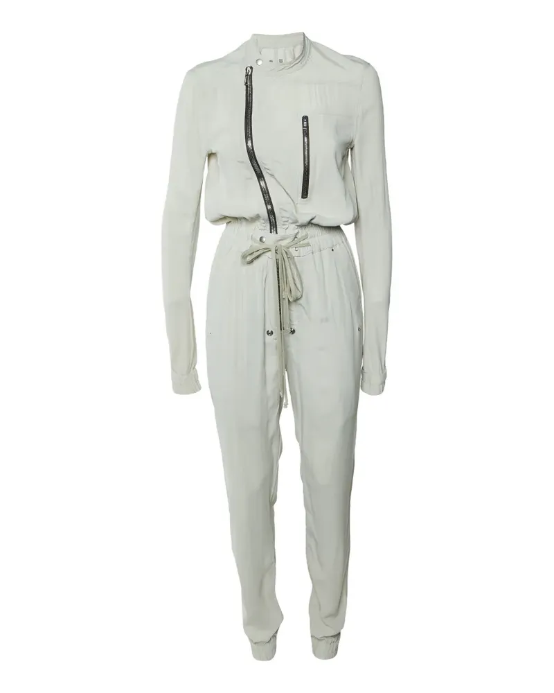 Rick Owens Phlegethon Gary zip-up jumpsuit - Nude Nude