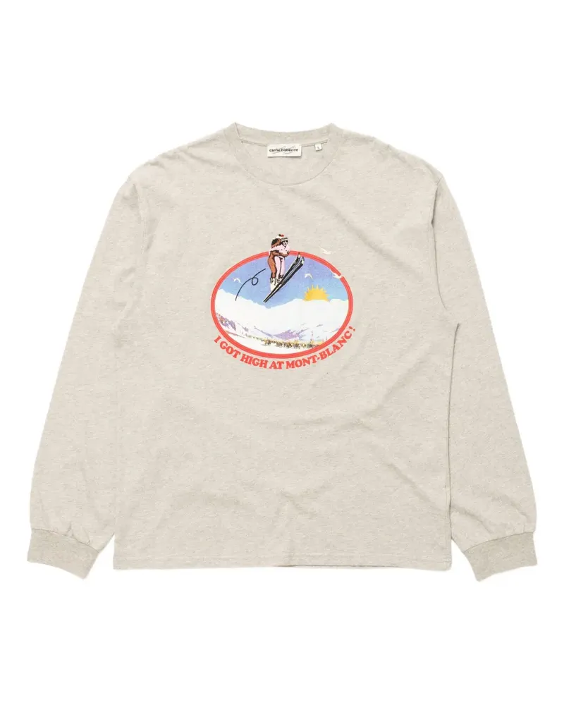Carne Bollente long-sleeve graphic t-shirt - Grau Grau