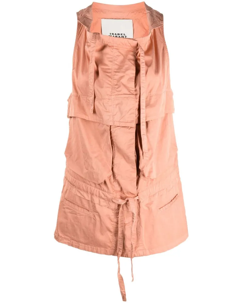 Isabel Marant Nadea Top - Orange Orange