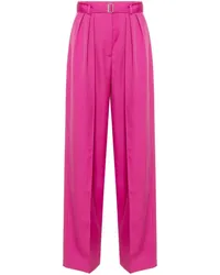 Lanvin Hose mit Bundfalten Rosa