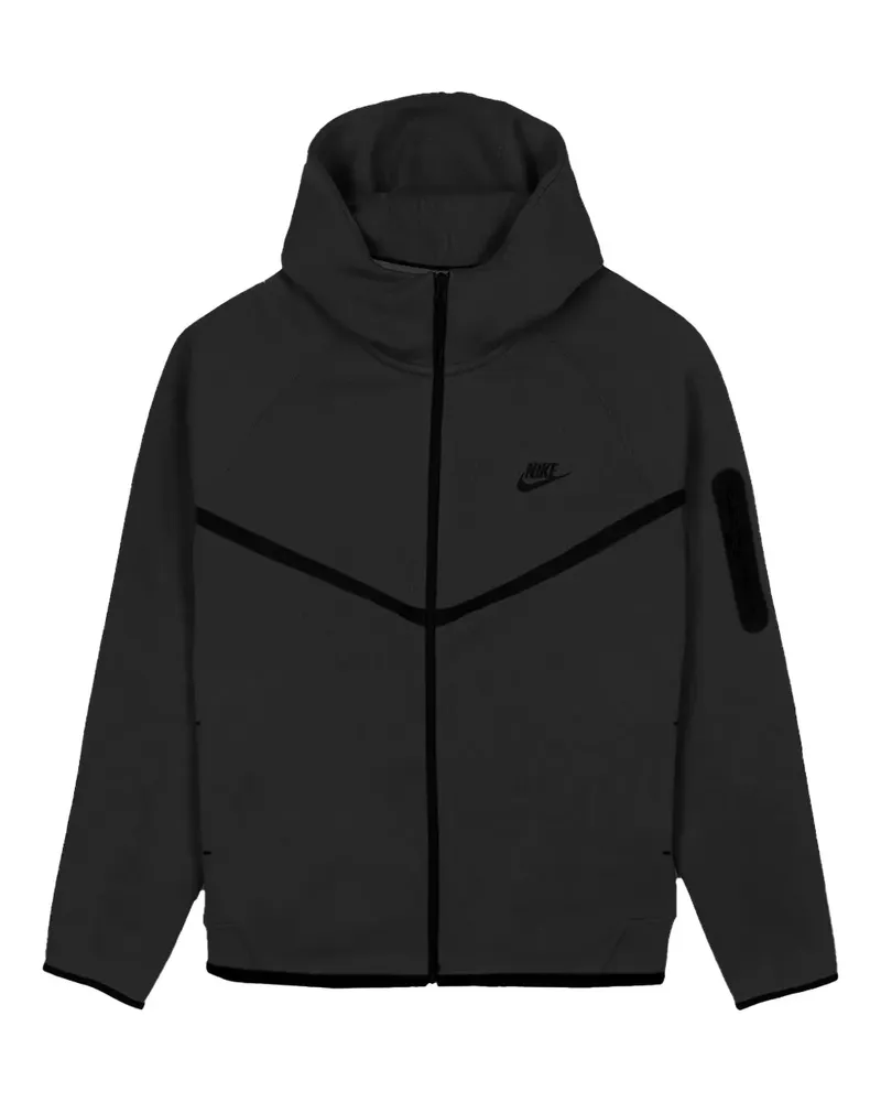 Nike Tech Kapuzenjacke - Schwarz Schwarz