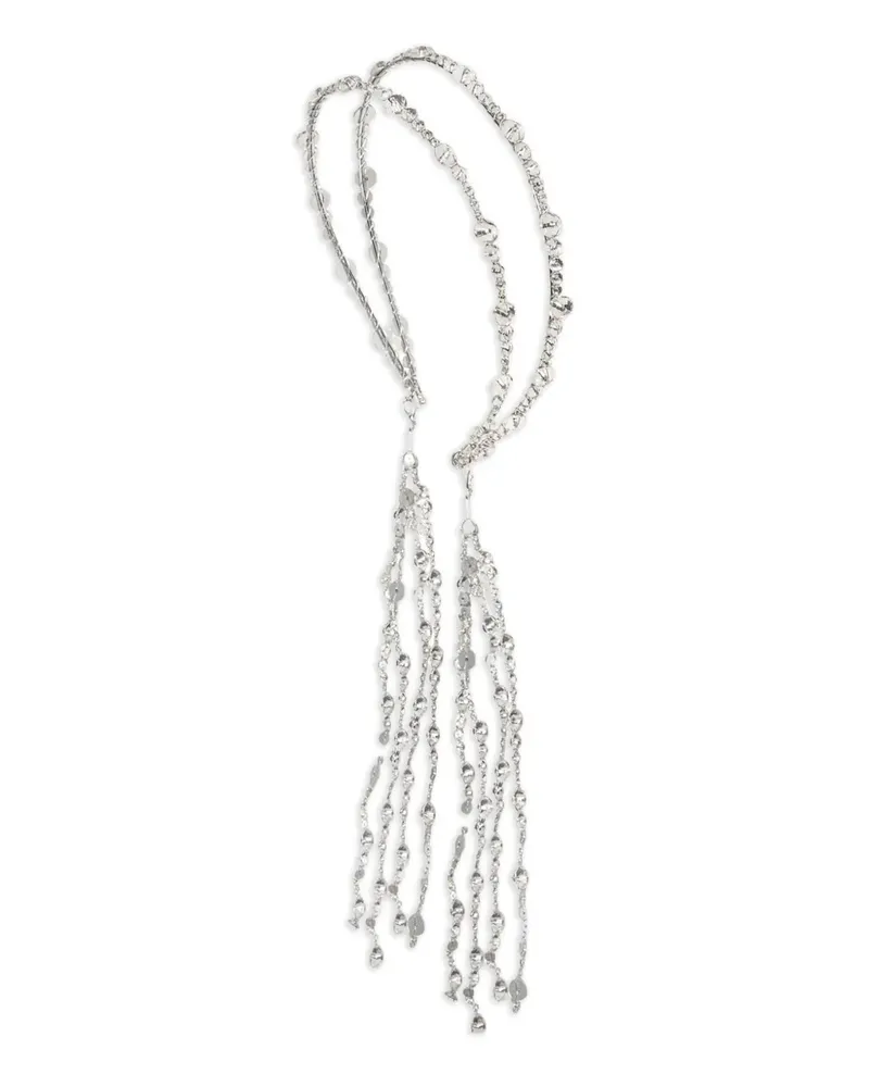 Jennifer Behr Loretta-Haarreif mit Perlen - Silber Silber