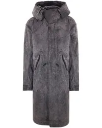 Ten c Oversized-Parka Schwarz