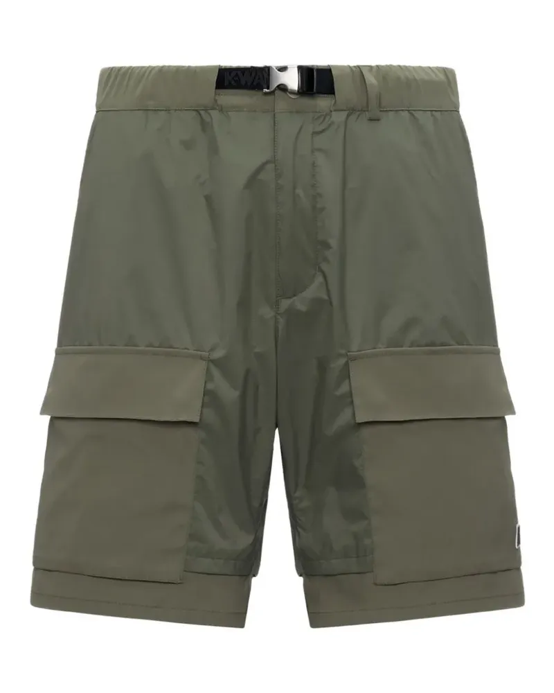 K-Way flap-pocket shorts - Grün Grün