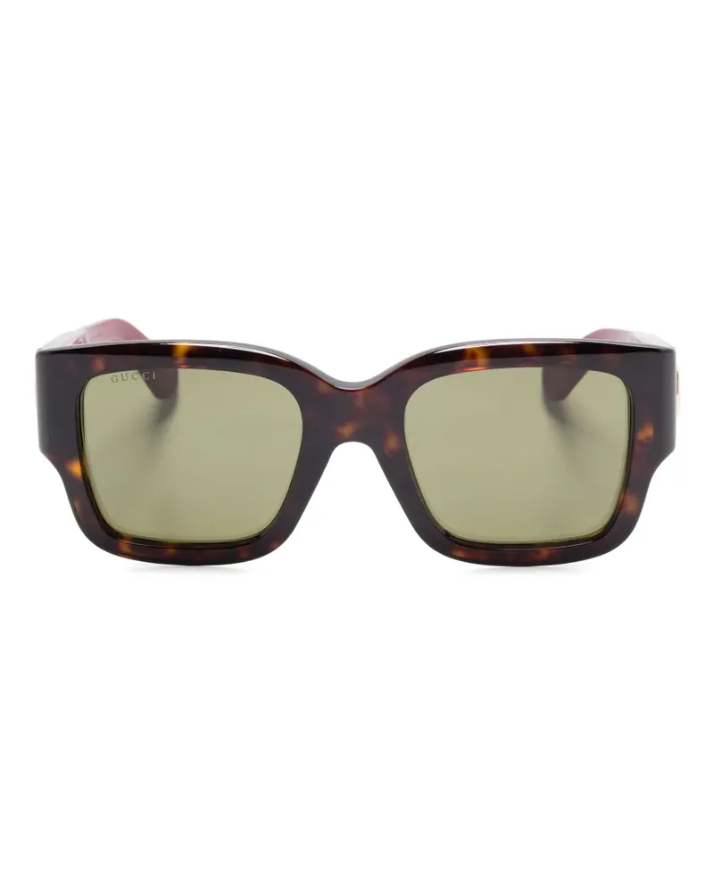 Gucci GG1663S Sonnenbrille - Braun Braun