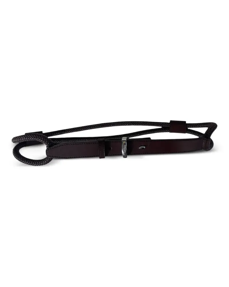 Max Mara Gürtel mit Kordelschlaufe - Braun Braun