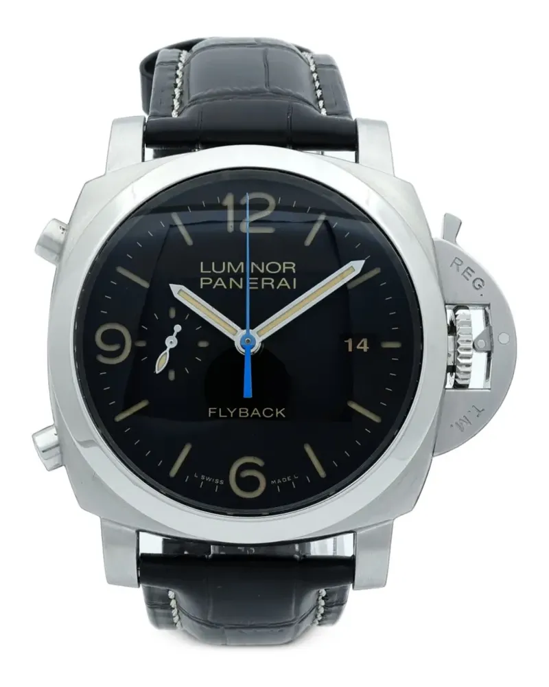 OFFICINE PANERAI Luminor Flyback 44mm watch - Schwarz Schwarz