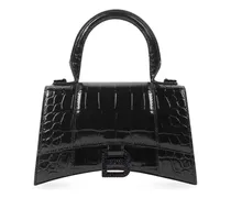 Mini Hourglass Umhängetasche - Schwarz