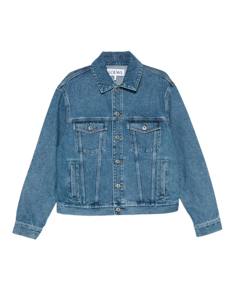 Loewe Anagram Jeansjacke - Blau Blau