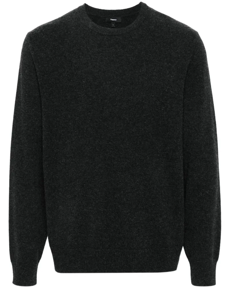 Theory Hilles Pullover aus Kaschmir Grau