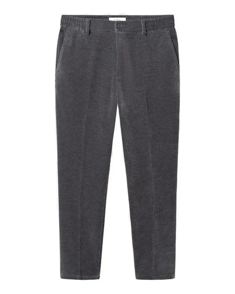 GABBA GABmonza corduroy cropped trousers - Grau Grau