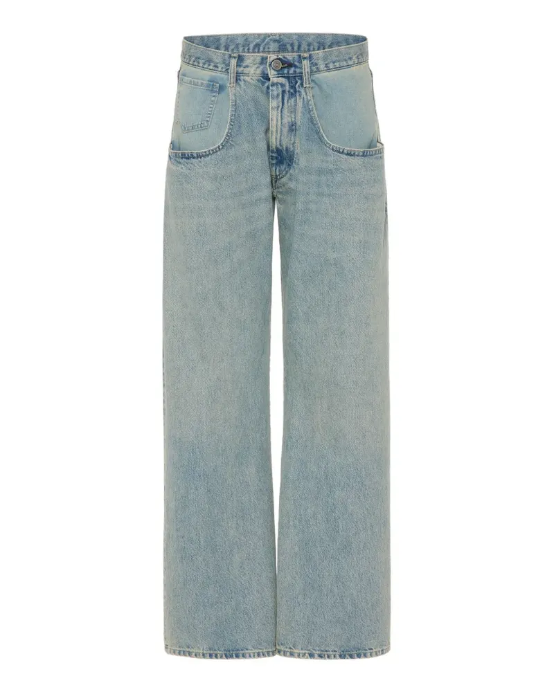 Maison Margiela wide-leg denim jeans - Blau Blau