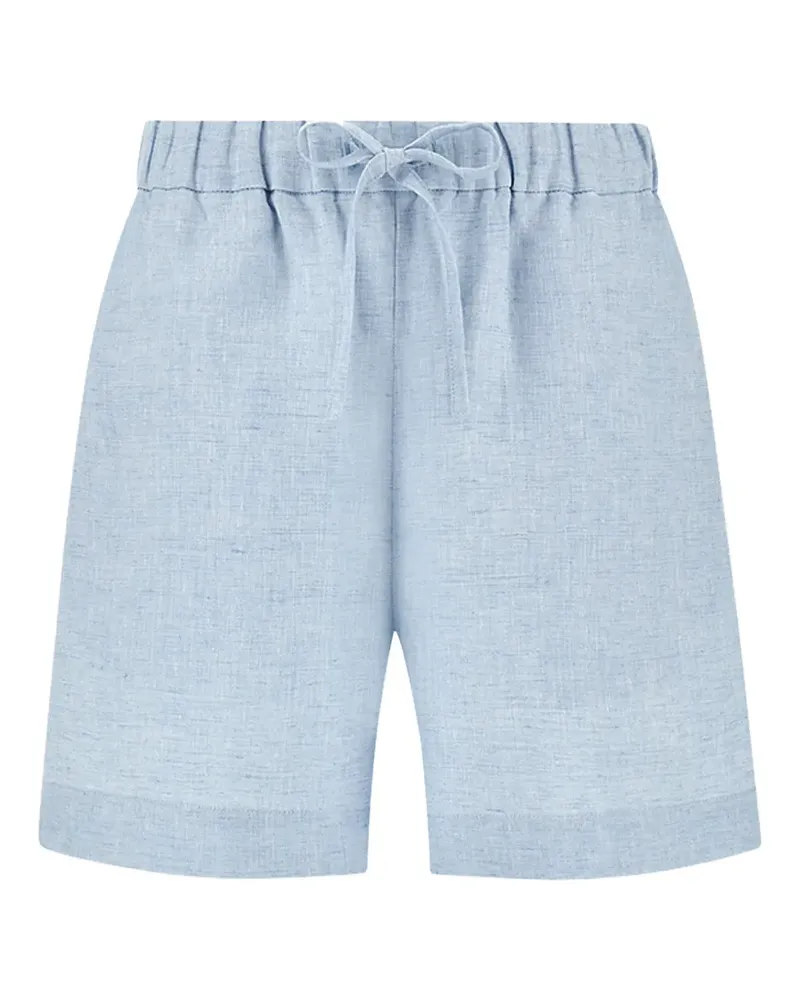Paul & Shark drawstring linen shorts - Blau Blau