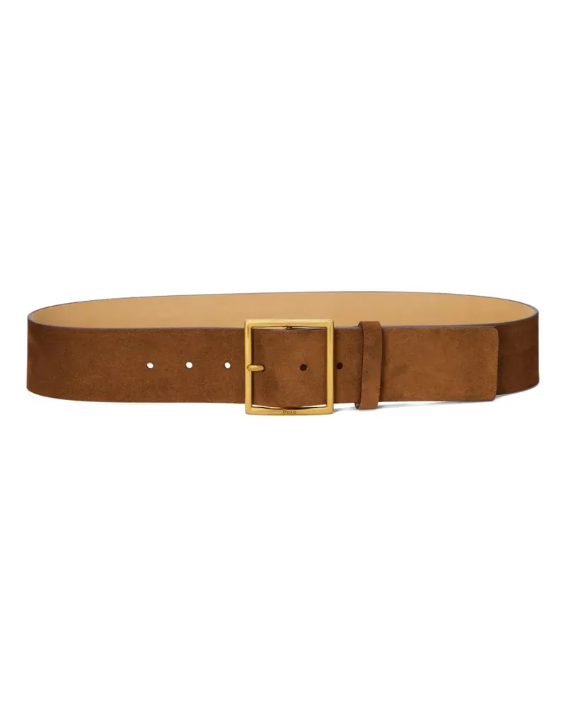Ralph Lauren Gürtel aus Wildleder - Braun Braun