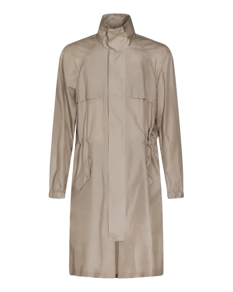 Brunello Cucinelli drawstring coat - Nude Nude