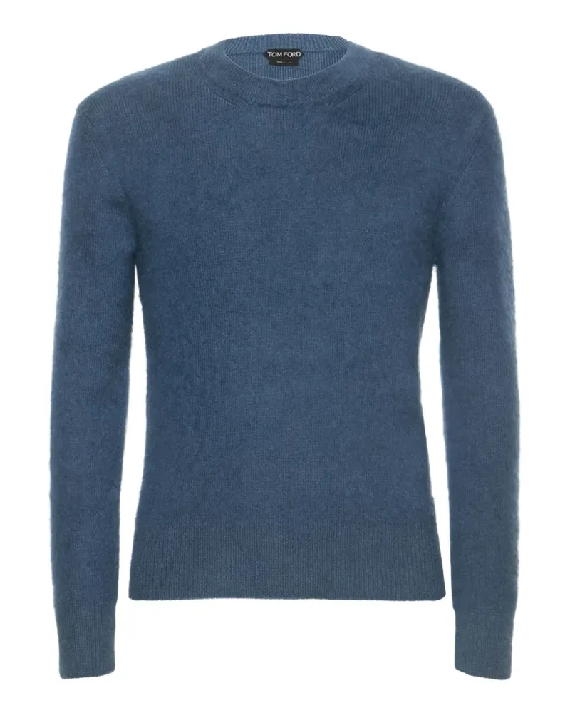 Tom Ford Pullover mit Rundhalsausschnitt - Blau Blau