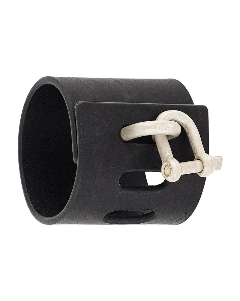 Parts Of Four Breites Lederarmband - Schwarz Schwarz