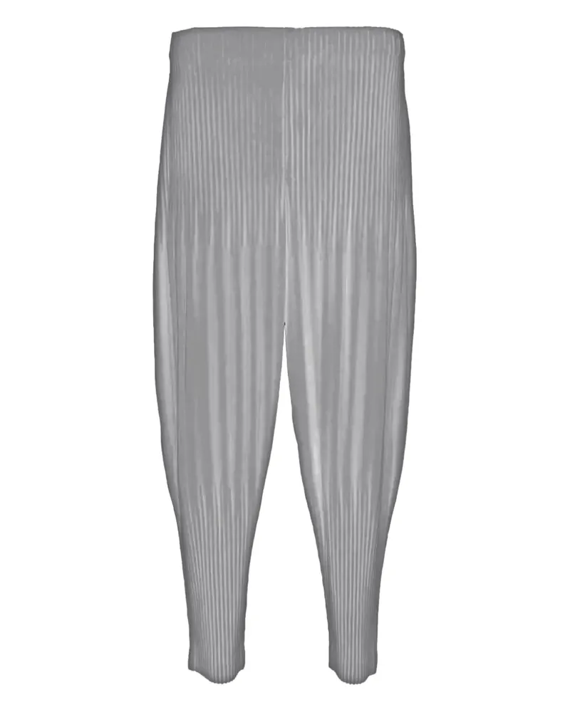 Issey Miyake Plissierte Hose - Grau Grau