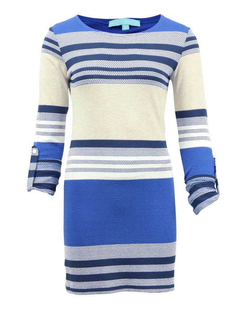 Melissa Odabash striped mini dress - Blau Blau