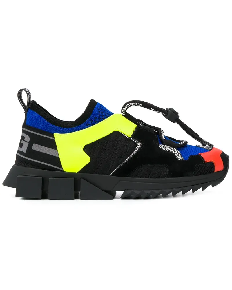 Dolce & Gabbana Klassische Sneakers - Schwarz Schwarz
