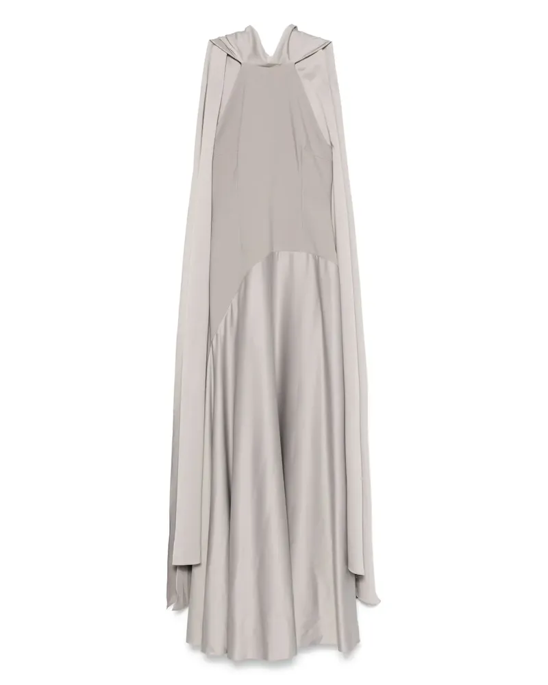 Solace London The Cece Maxikleid - Grau Grau